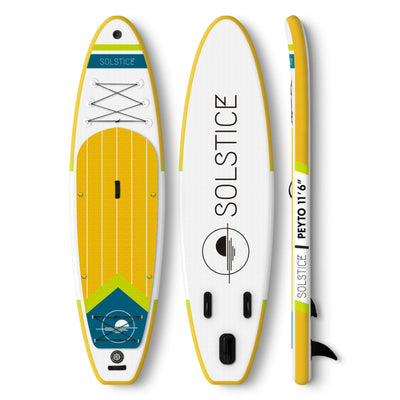 Solstice Paddle Boards Peyto Inflatable Stand up Paddle Board profile